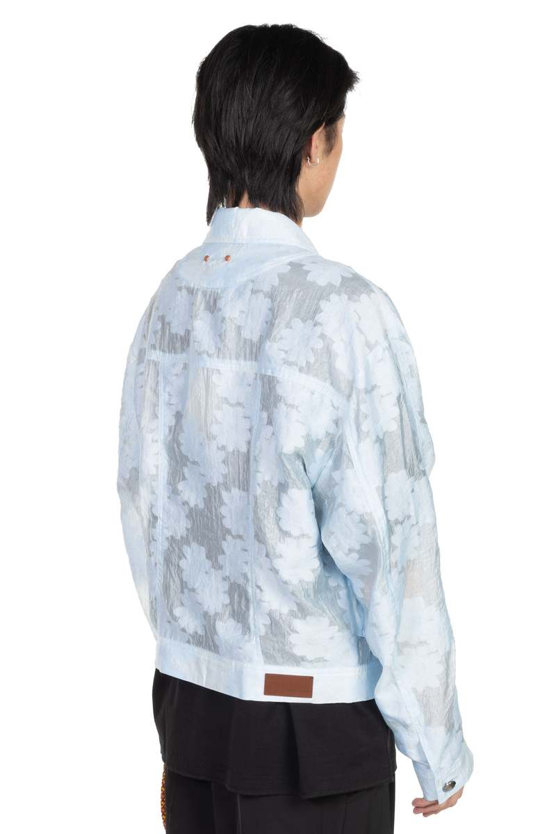 Andersson Bell FLOWER SHEER ZIPUP JACKET
