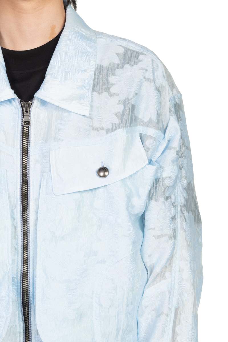Andersson Bell FLOWER SHEER ZIPUP JACKET