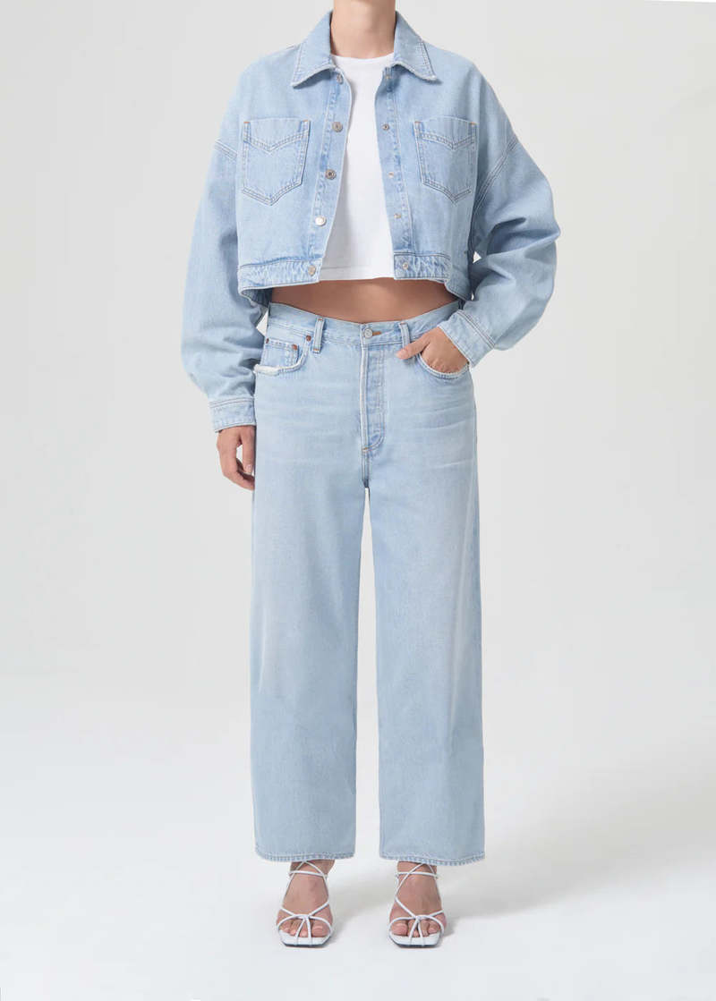 新品 AGOLDE 24ss LOW SLUNG BAGGY DENIM 26 AGOLDE x Low Slung Baggy | Women's Denim | Argent