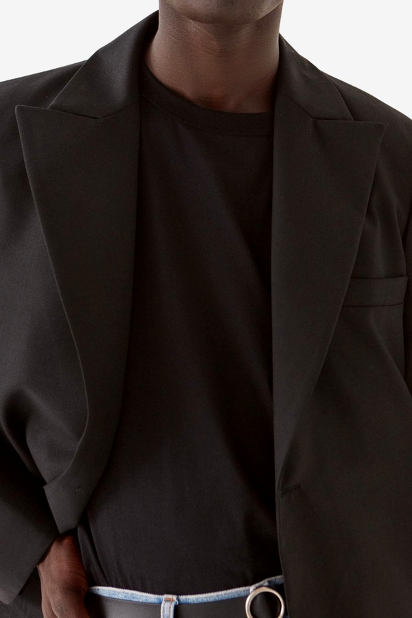 Séfr Power Blazer - Black | Garmentory