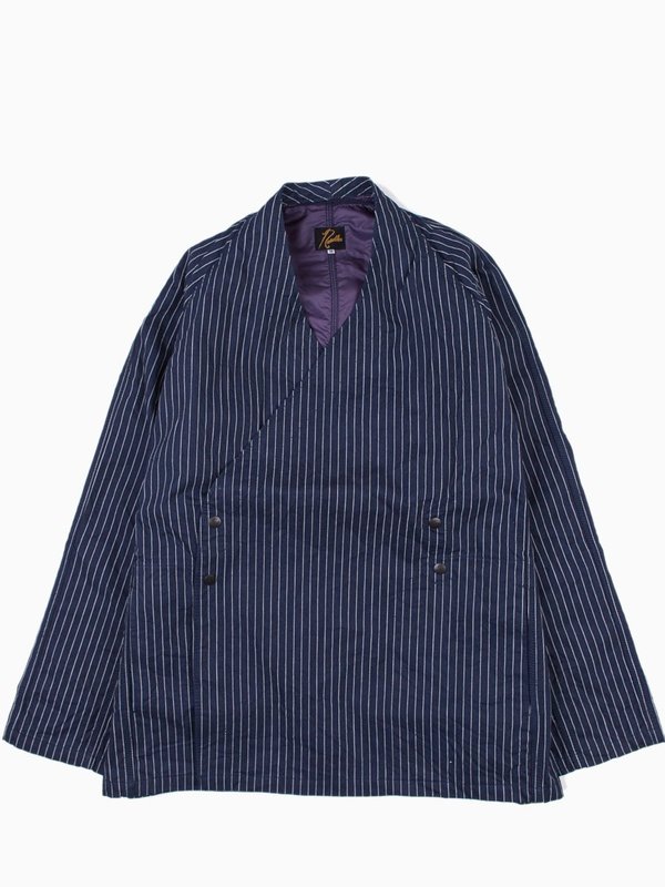 Needles Samue Jacket - 9oz Pin Stripe Denim | Garmentory