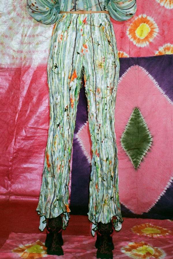 Julia Heuer Daliah Trouser in Mariaパンツ Daliah Trousers in Light Marie – Julia Heuer