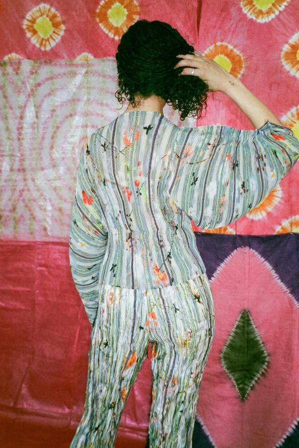 Julia Heuer Daliah Trouser in Mariaパンツ Daliah Trousers in Light Marie – Julia Heuer