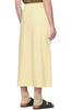 Essentials Cotton Midi Skirt - Canary - Thumbnail 3