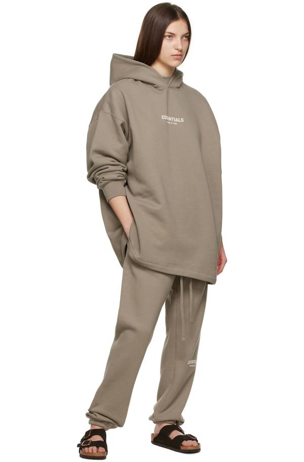 Essentials Cotton Lounge Pants - Desert taupe | Garmentory