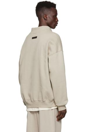 Essentials Mock Neck Sweatshirt - Smoke | Garmentory