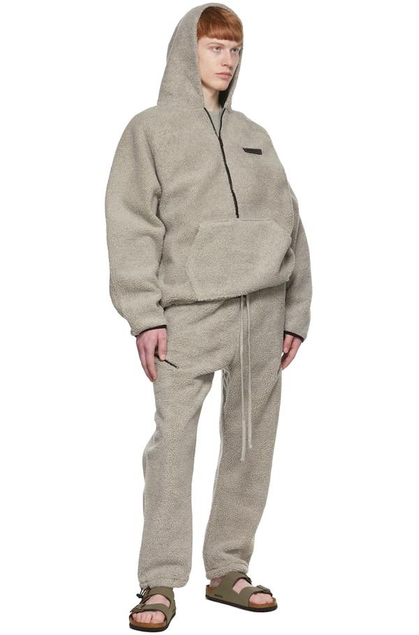 Essentials Polyester Lounge Pants - Dark Oatmeal | Garmentory