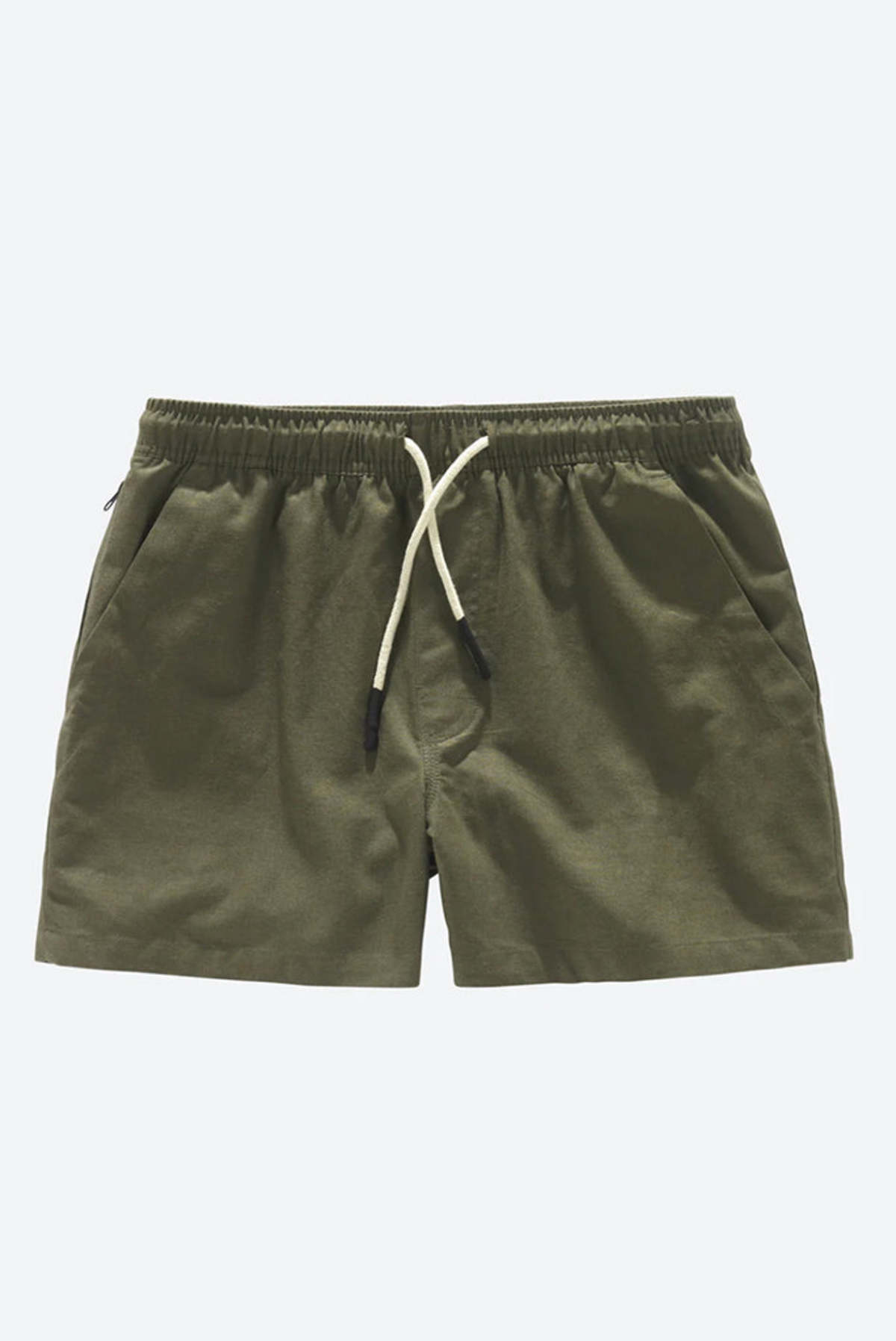 OAS LINEN SHORTS - ARMY - Image 2 of 3