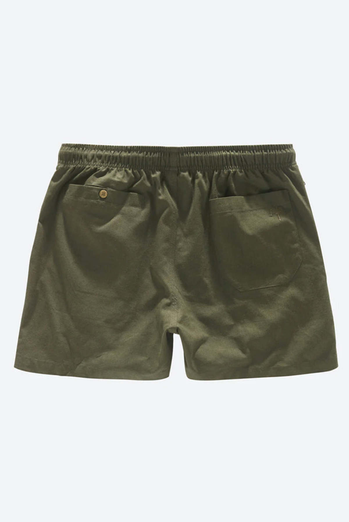 OAS LINEN SHORTS - ARMY - Image 3 of 3