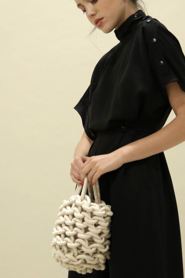 alienina JULIA BAG - Red/NATURAL WHITE