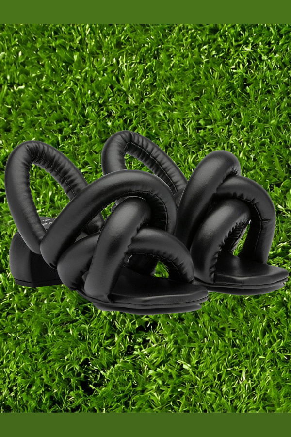  Yume Yume Henrik Vibskov X YUME YUME Sausage Heel - Black