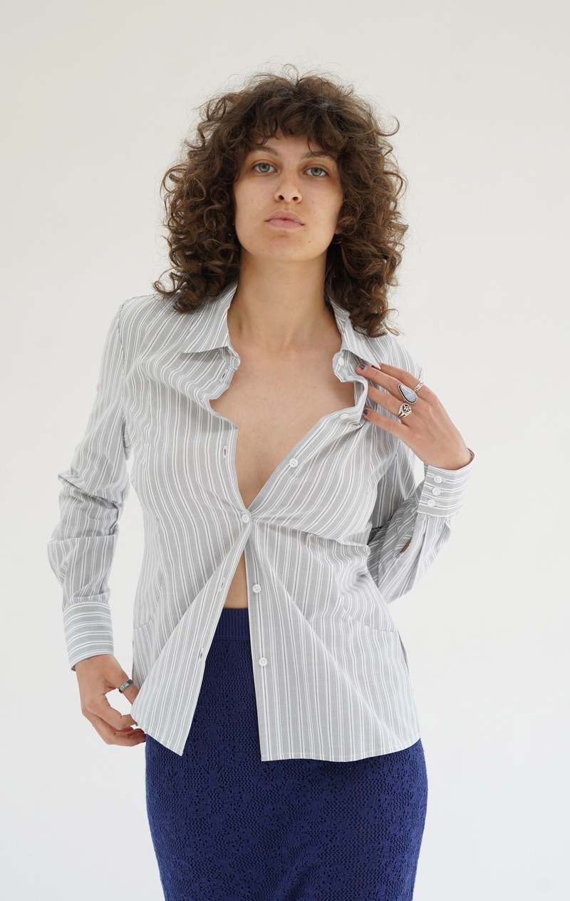 Paloma Wool Line Top - Grey | Garmentory