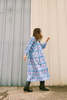 The Canyon Latigo Long Sleeve Cotton Smocked Dress - Multi - Thumbnail 1
