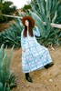 The Canyon Latigo Long Sleeve Cotton Smocked Dress - Multi - Thumbnail 7