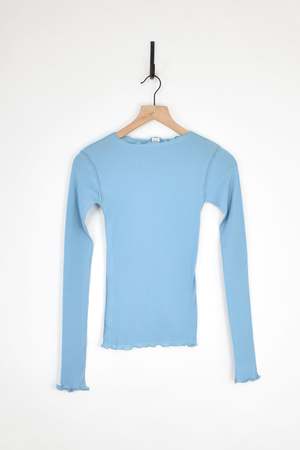 Baserange Vein Long Sleeve - Brus Blue | Garmentory