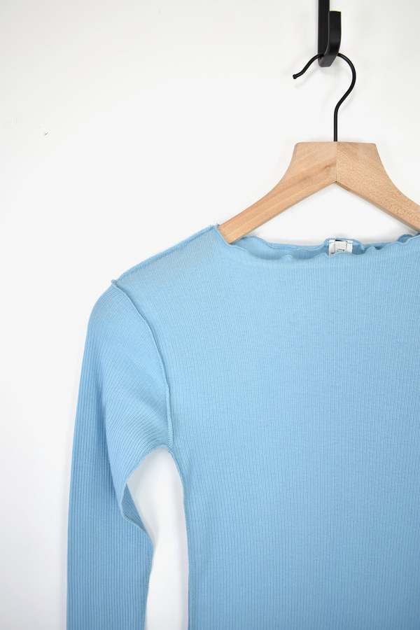 Baserange Vein Long Sleeve - Brus Blue | Garmentory