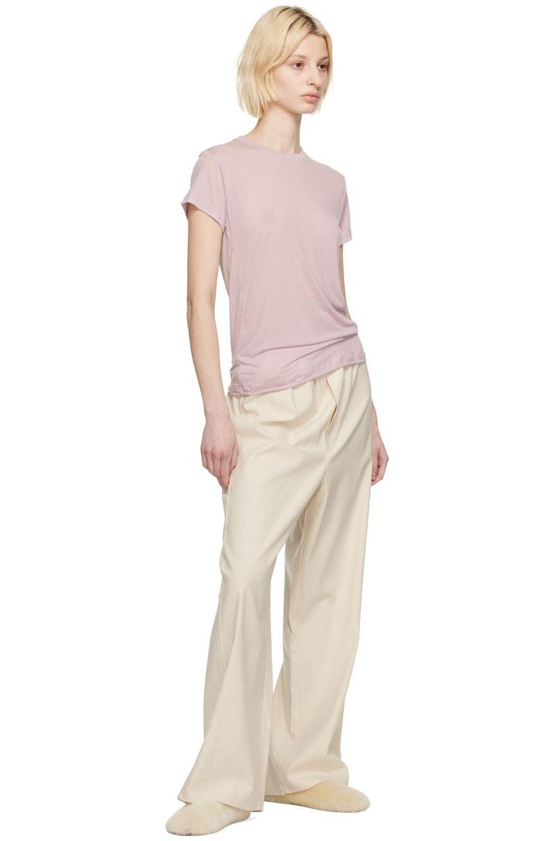 Baserange Semi-Sheer T-Shirt - Sea Purple | Garmentory Baserange Semi-Sheer T-Shirt - Sea Purple | Garmentory