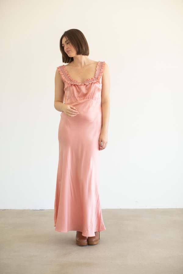 Pre - Loved] Preservation Vintage Doen Nola Maxi Dress - Pink | Garmentory