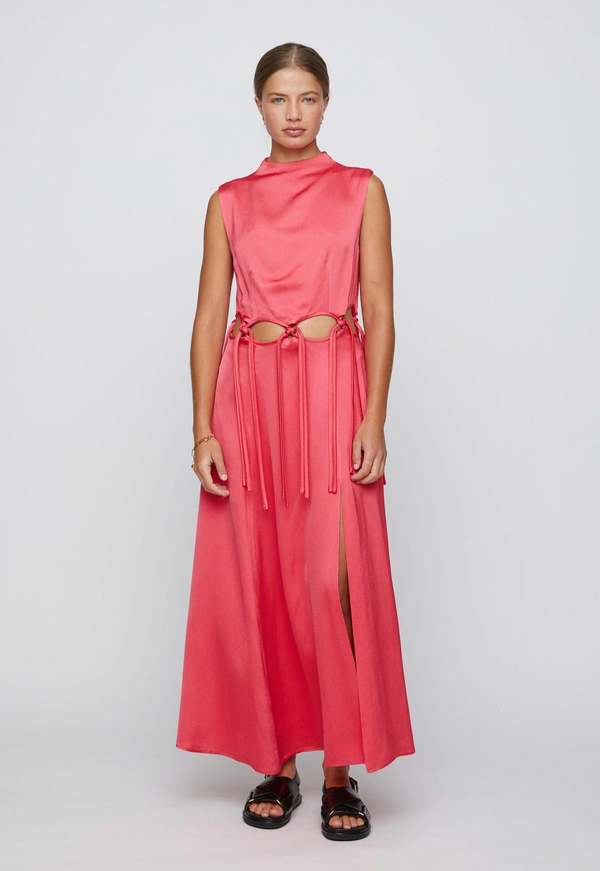 open lace back dress PENELOPE DRESS (ORCHID)  ANNA QUAN