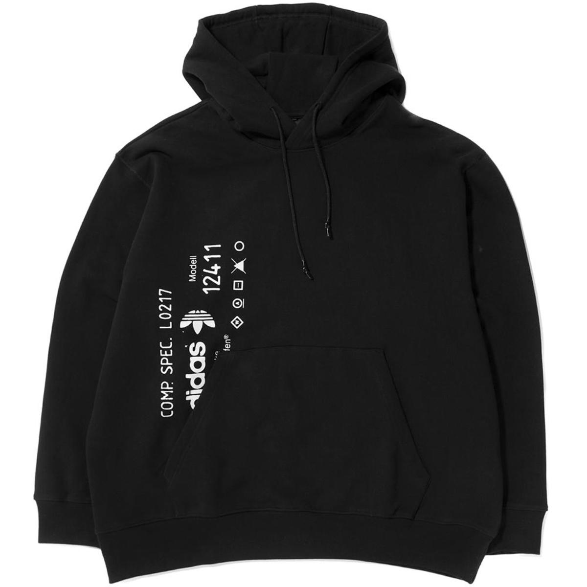 ADIDAS ORIGINALS BY ALEXANDER WANG GRAPHIC PULLOVER HOOD