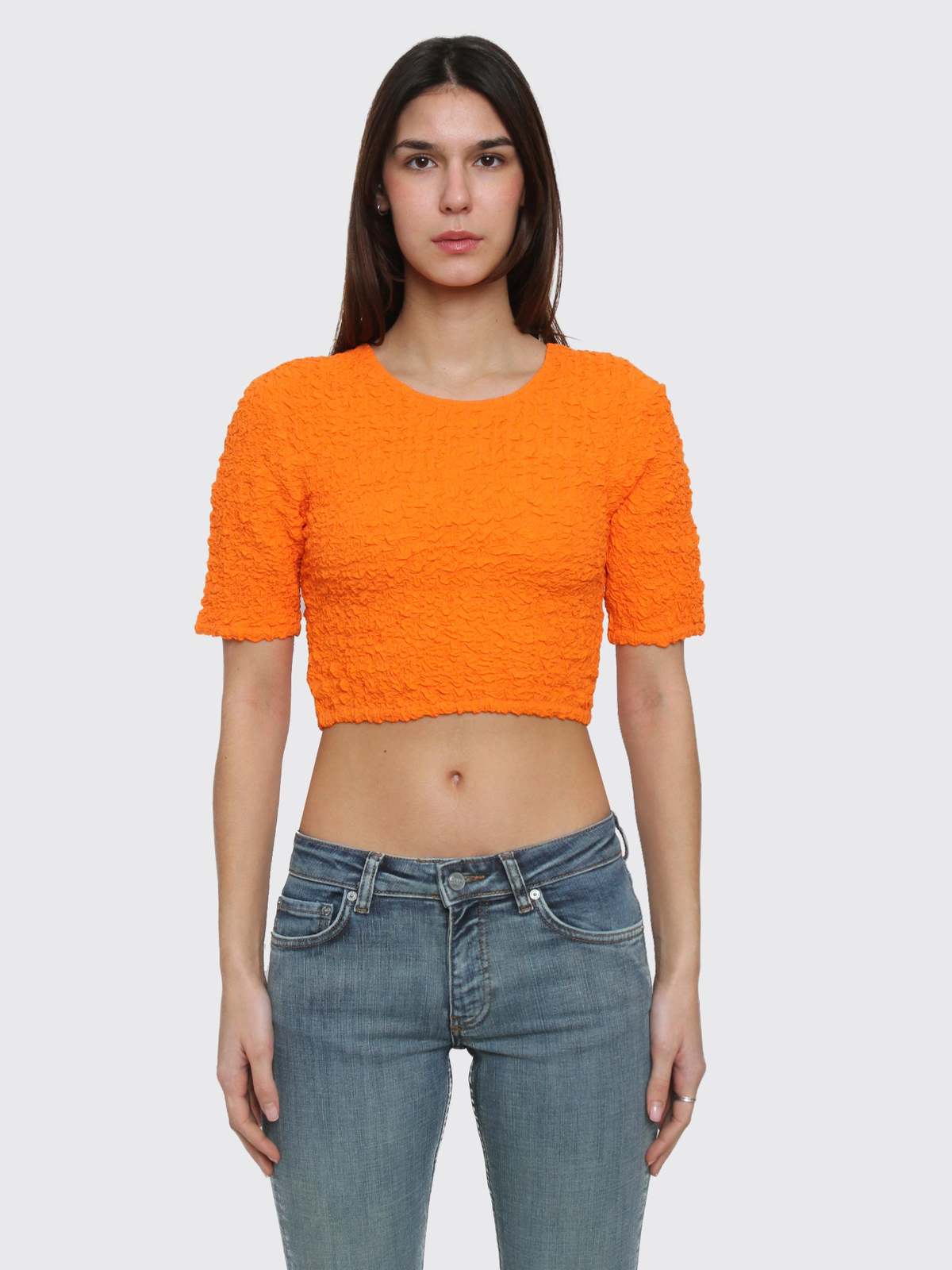 Ganni-Cotton-Poplin-O-Neck-