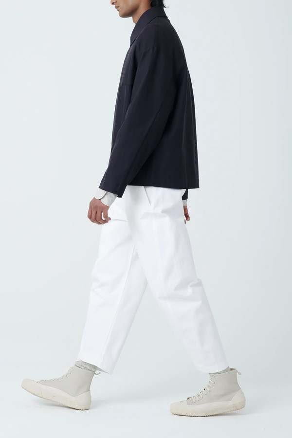 Studio Nicholson Forth Denim Pant - Optic White | Garmentory