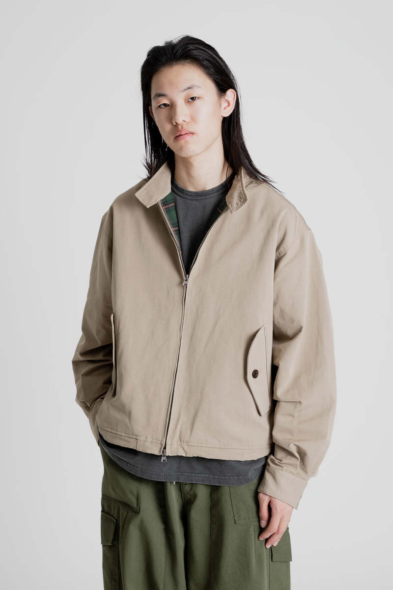 SUNDAYS BEST HARRINGTON JACKET ベージュ XL ASOS DESIGN regular fit harrington jacket in beige | ASOS