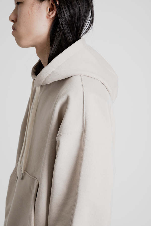 パーカー・フーディ FRIZMWORKS COVER STITCH PULLOVER HOODY BEIGE FZW2024SSTS028 FRIZMWORKS OG Heavyweight Pullover Hoody - Taupe | Garmentory