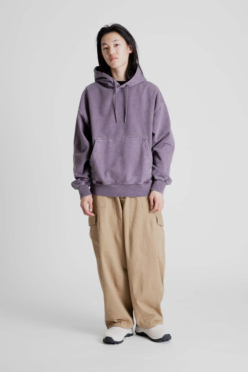 パーカー・フーディ FRIZMWORKS OG PIGMENT DYEING HOODY 002 PURPLE FZWOGTS079 FRIZMWORKS OG Pigment Dyeing Hoodie - Purple | Garmentory