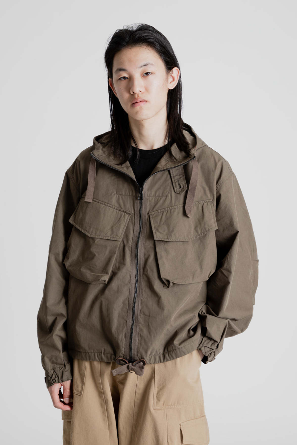 FRIZMWORKS Smock Hooded Parka - Olive | Garmentory