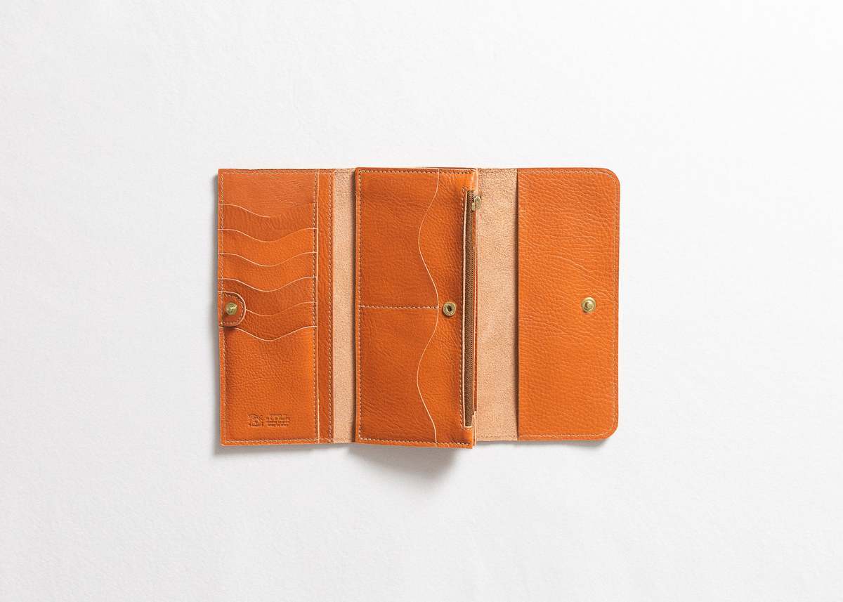 Il Bisonte Classic Continental Wallet - Caramel - Image 2 of 2