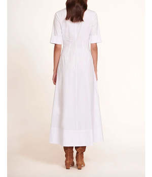 Staud Joan Maxi Dress - White | Garmentory