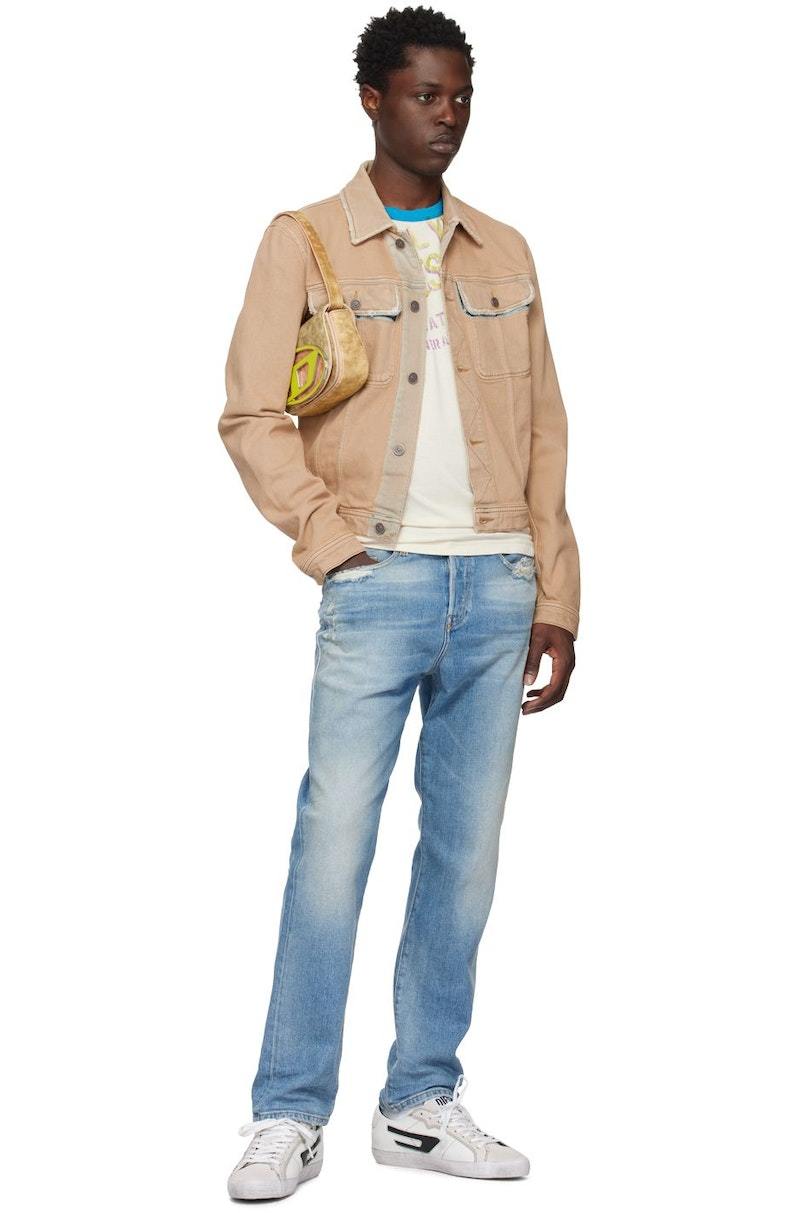 Diesel D-Milo Denim Jacket - Sandy/Beige | Garmentory