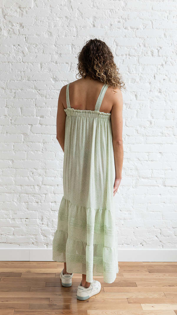 Blu Pepper Maxi - Light Olive Floral | Garmentory