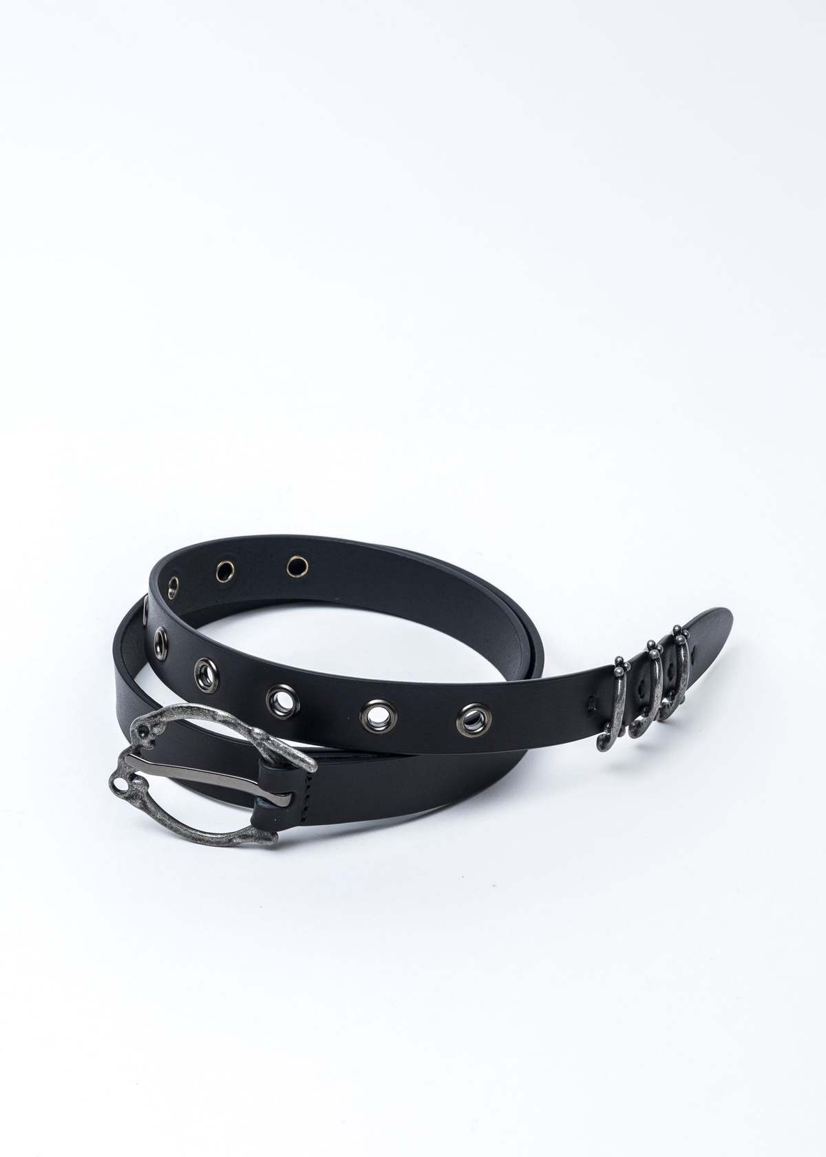 HYEIN SEO Leather Belt Cigarette Holder Black Unisex One Size Streetwear Hyein Seo Belt with Cigarette pouch | Grailed main image 4