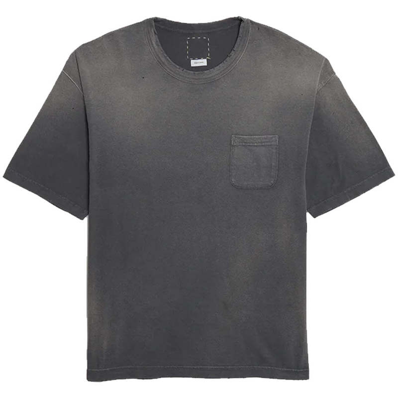 Visvim Amplus S/S Crash Tee - Grey | Garmentory