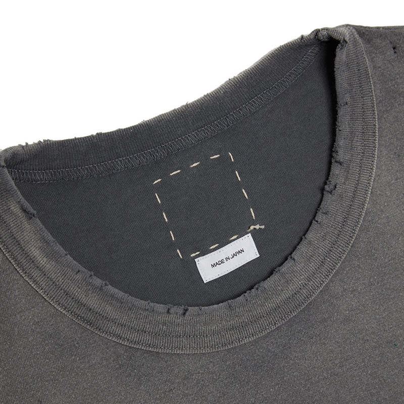 Visvim Amplus S/S Crash Tee - Grey | Garmentory