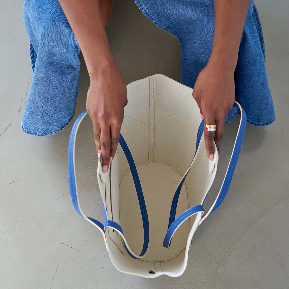 Tusk Gaia Durga Tote Bag - NAVY - Image 2 of 3