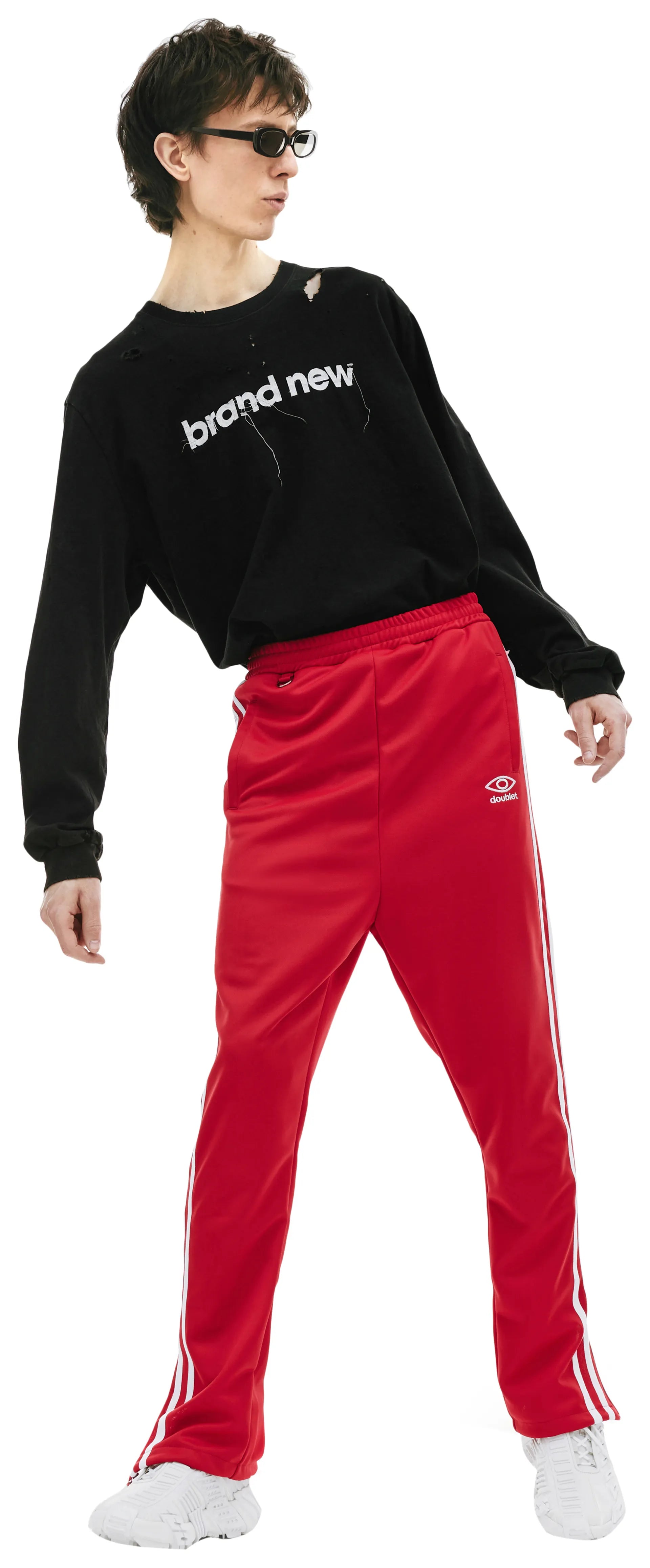 Doublet Track Pants - Red | Garmentory
