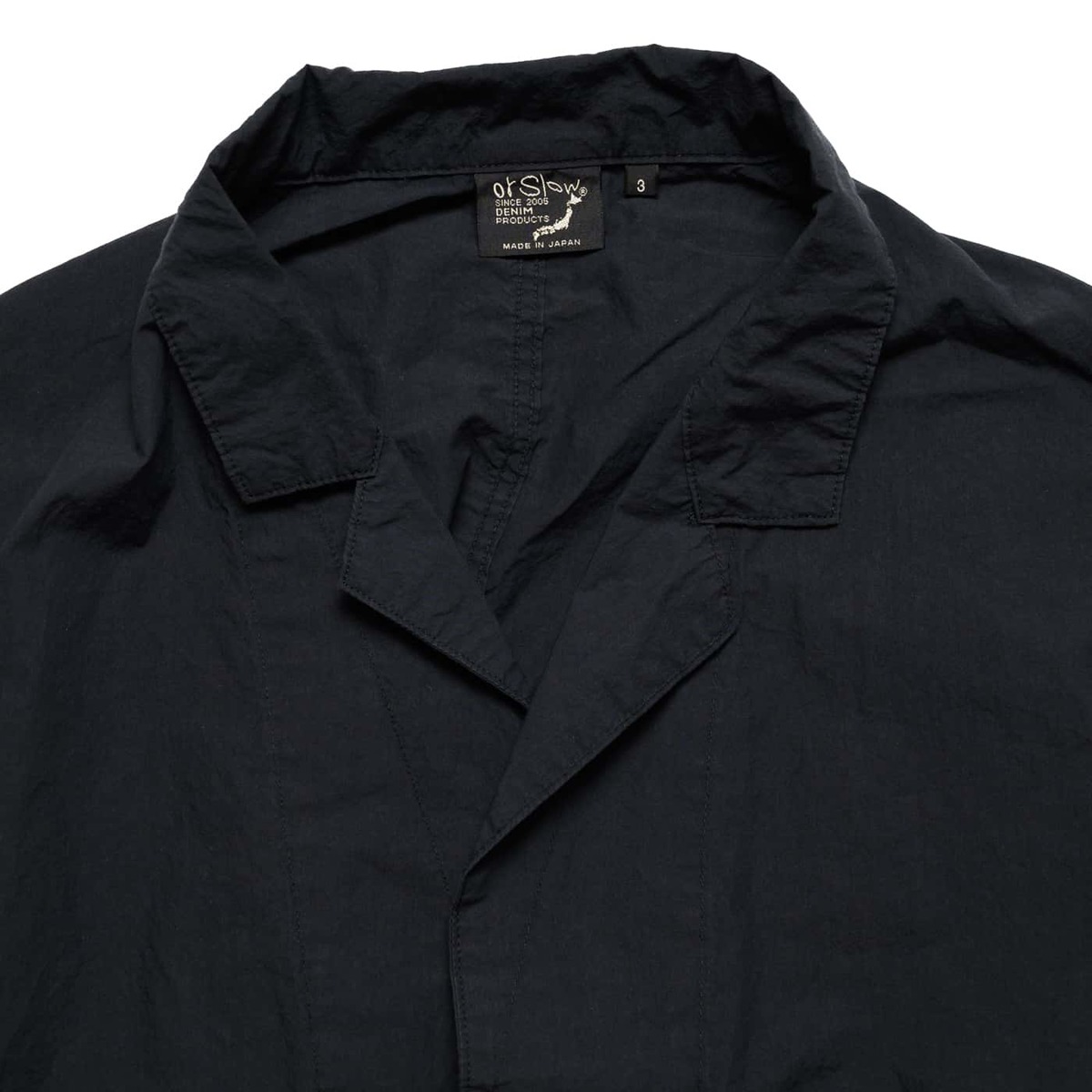 Orslow Light Simple Work Jacket Navy Garmentory