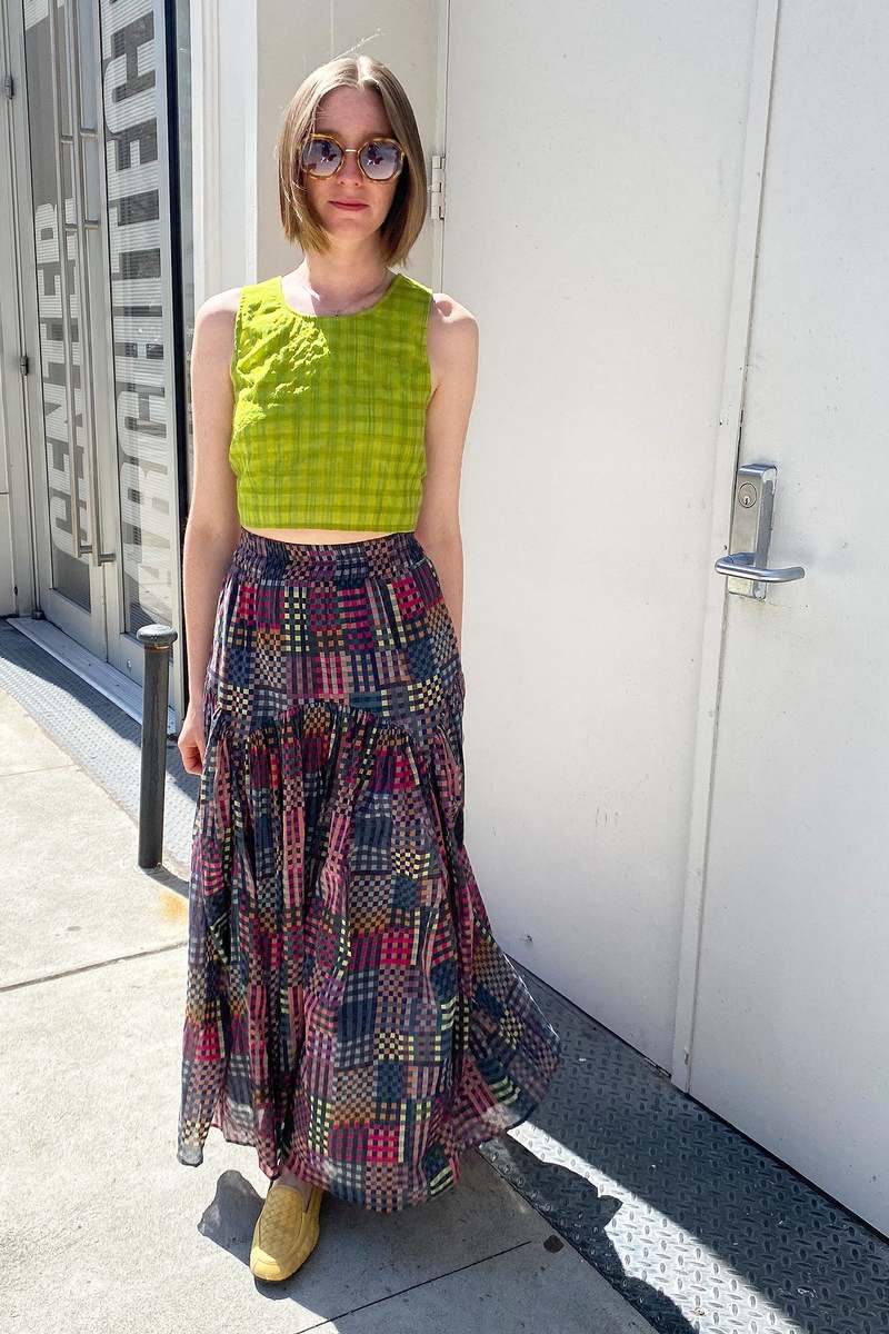 フォクシー Skirt\"Lorette\" ロレット FABX4076F45081981BORDEAUX-