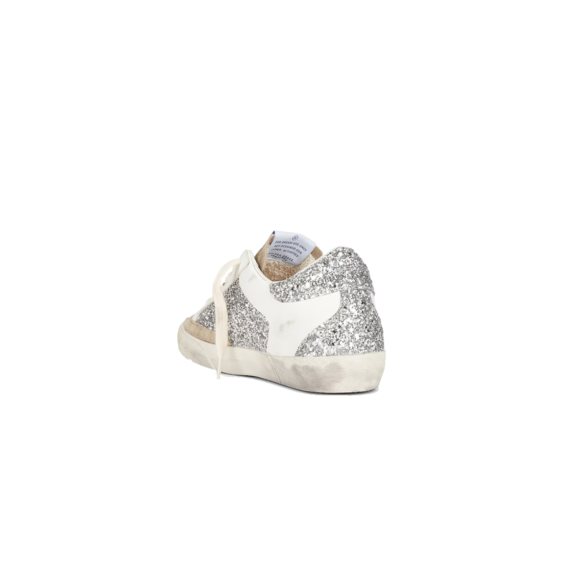 Golden Goose Super-Star Glitter and Leather Upper Suede