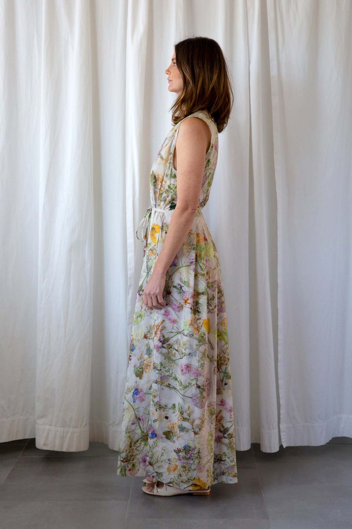 Anntian Pressed Flowers Dress | Garmentory