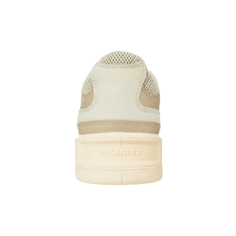 スニーカー JIL SANDER MEN'S BEIGE LEATHER SNEAKERS Jil Sander leather sneakers - Beige | Garmentory