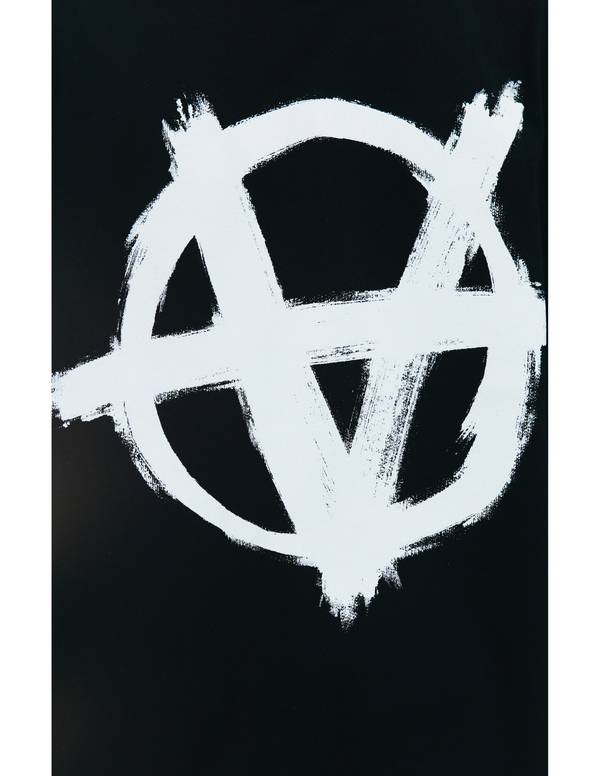 Vetements Anarchy printed t-shirt - Black | Garmentory