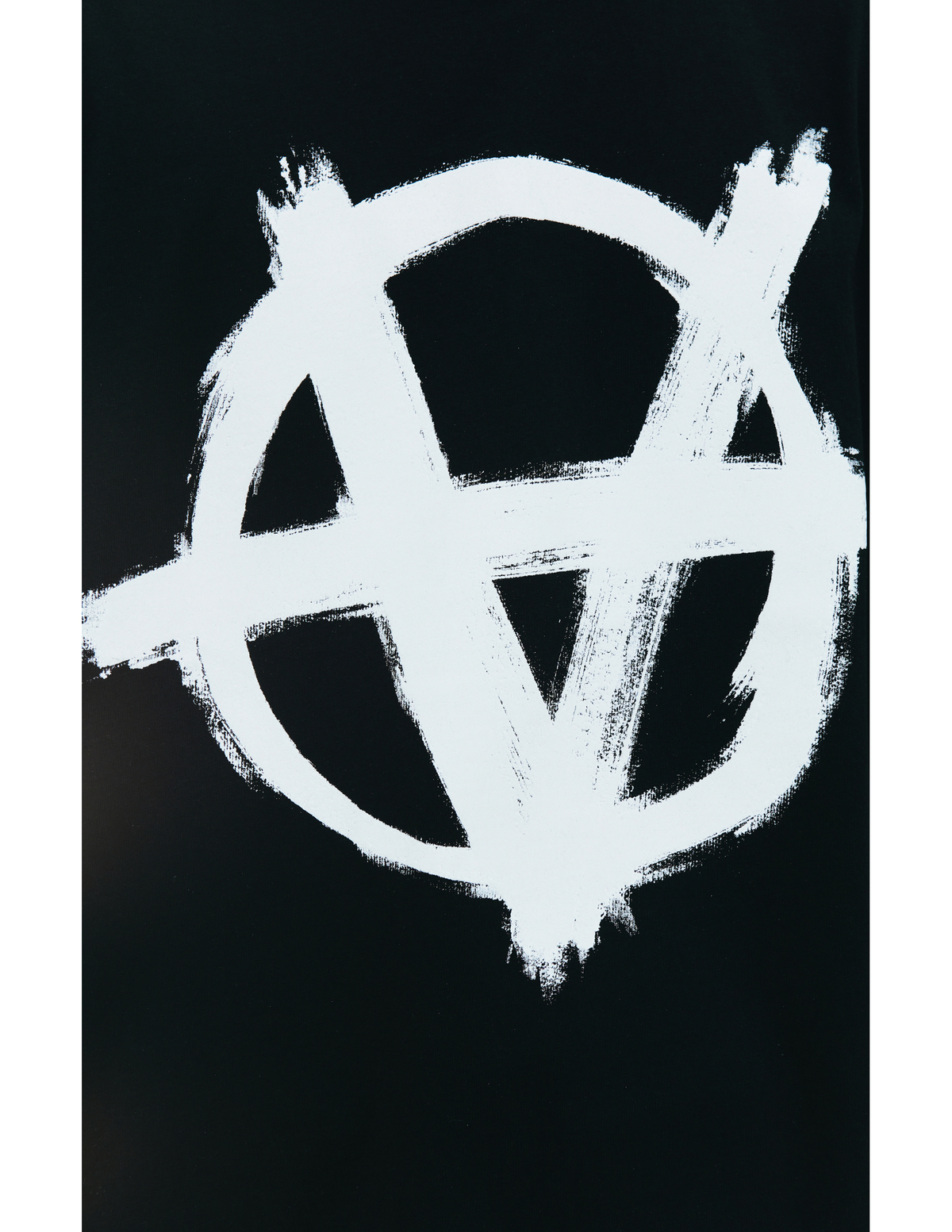 Vetements Anarchy printed t-shirt - Black | Garmentory