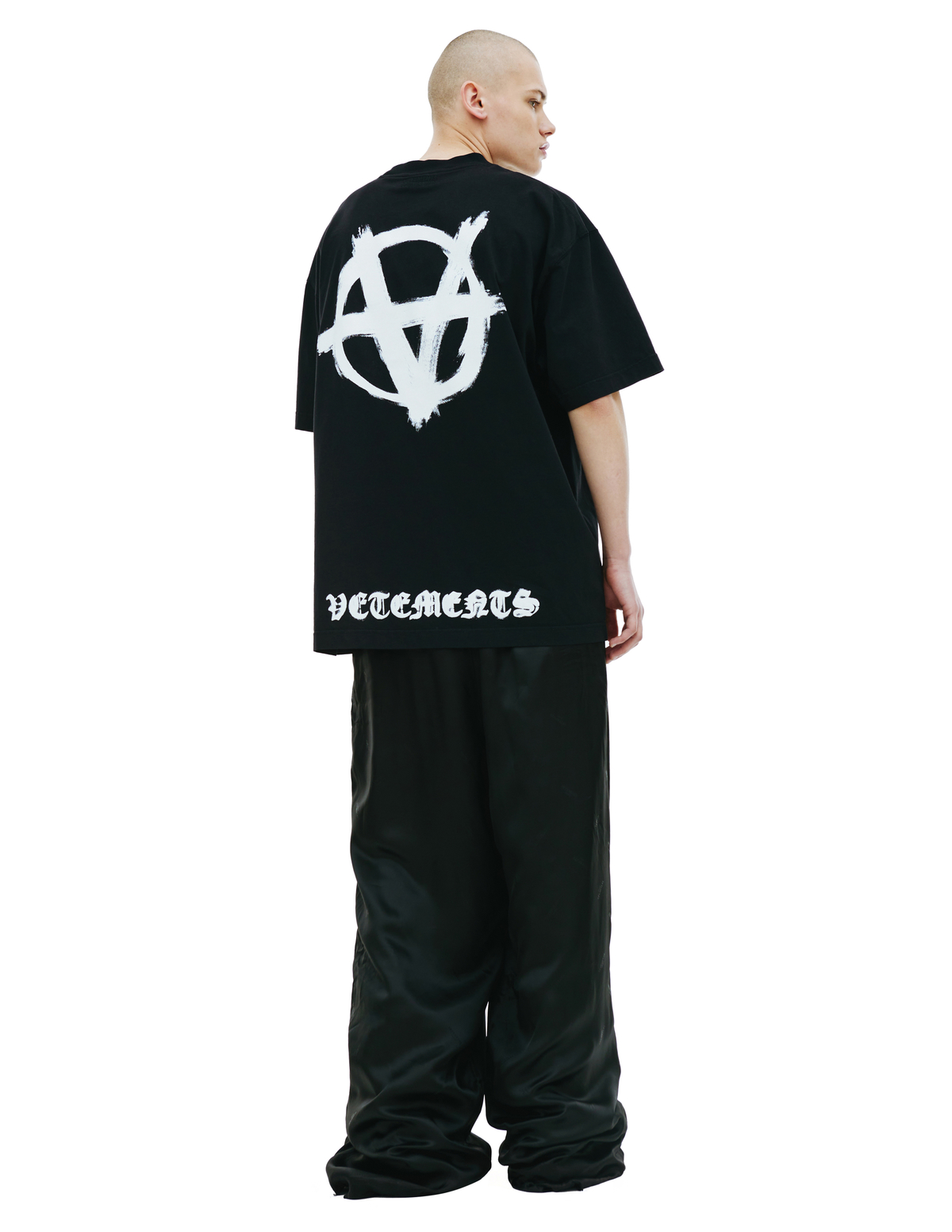Vetements Anarchy printed t-shirt - Black | Garmentory