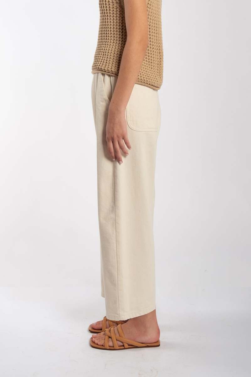 Micaela Greg BARREL PANT - CREAM Micaela Greg BARREL PANT - CREAM