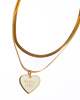 MATTER MATTERS Double Layer Necklace - Gold - Thumbnail 6