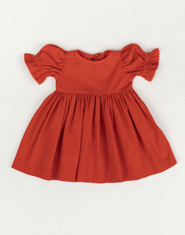 strapless open back dress Orange Samba Buttoned Waist Side Pockets Tailored Pants in Samba Orange